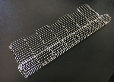Trasporto componente piano di Flex Conveyor Belt For Electronic del metallo di lunga vita