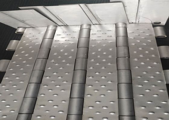 Nastro trasportatore del piatto SS201 del forno 0.8mm di trasformazione dei prodotti alimentari
