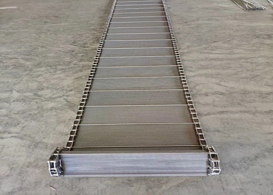 Frutta del commestibile che asciuga la catena Mesh Conveyor Belt di acciaio inossidabile 304