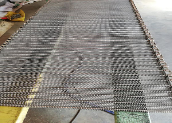 Verdure che lavano e che asciugano la catena Mesh Conveyor Belt di acciaio inossidabile 304