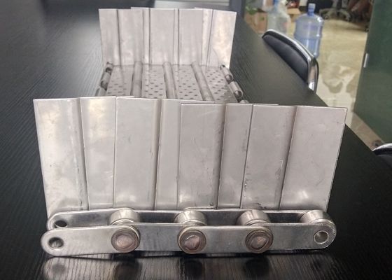 nastro trasportatore di collegamento del piatto di acciaio inossidabile 304 316 430