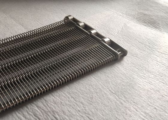 Spirale Mesh Belt dell'onere gravoso del trasportatore 76.2mm