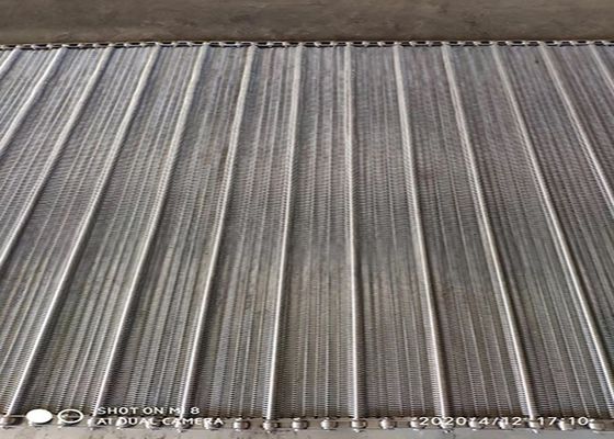 Nastro trasportatore a spirale di Oven Welded Edge 316L 1.2mm della pizza