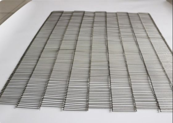 Guarnizioni di gomma piuma che cuociono larghezza SUS316 Flex Conveyor Belt piano di 90CM