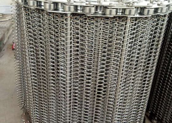 Spirale di separazione di verdure Mesh Belt di acciaio inossidabile 316l