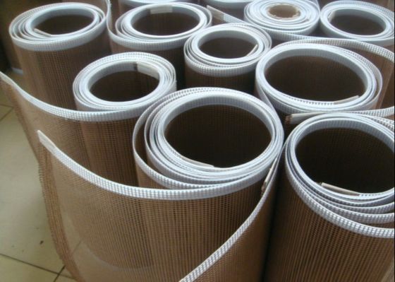 Nastri trasportatori di trattamento uv del  della macchina, 1x1 FDA Ptfe Mesh Belt