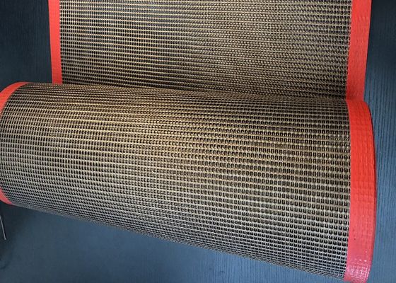 Ptfe ha ricoperto la resistenza di Mesh Conveyor Belt High Temperature del  della vetroresina