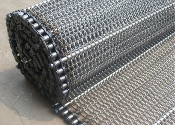 Acciaio inossidabile di Mesh Conveyor Belt 316 resistenti ad alta temperatura della catena