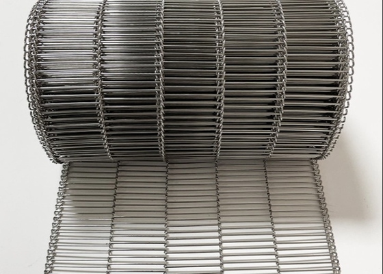 guarnizioni di gomma piuma del commestibile di larghezza di 600mm che cuociono cavo piano Mesh Belt