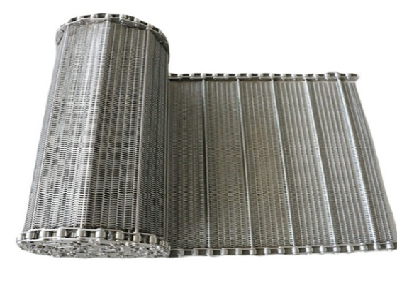 Spirale di raffreddamento flessibile Mesh Belt del dispositivo Sus304