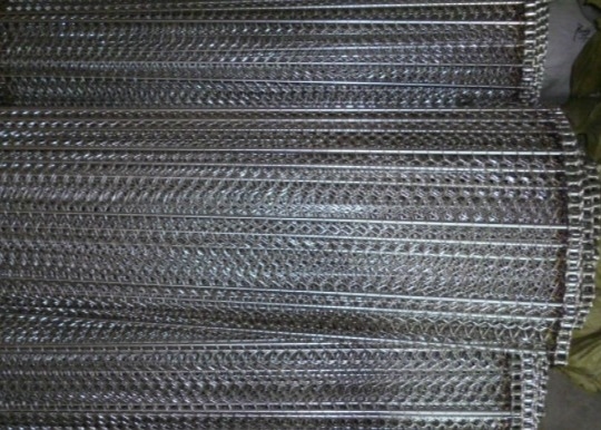 Corrosione di raffreddamento Mesh Conveyor Belt Stainless Steel del cavo a catena di 321 anti