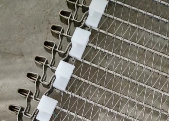 cinghia di 1.2mm Dia Chain Link Spiral Mesh per la macchina di raffreddamento del pane