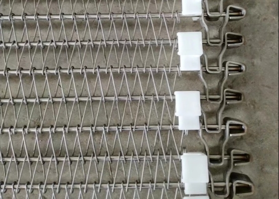 Cavo Mesh Conveyor Belt di spirale del collegamento a catena di acciaio inossidabile