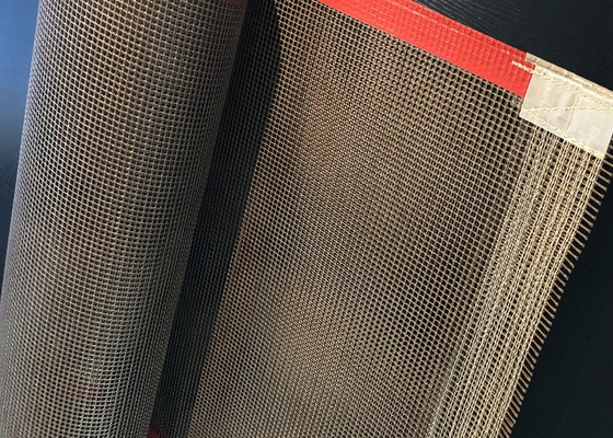 Nastri trasportatori termoresistenti antiaderanti Ptfe Mesh Fiberglass del  del tunnel degli strizzacervelli