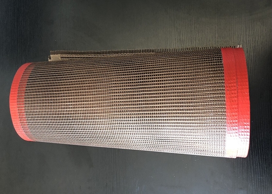Nastro trasportatore chimico della vetroresina ricoperto PTFE di corrosione per la stampatrice uv