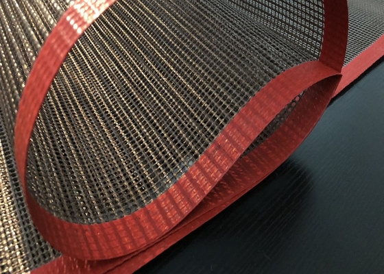 Commestibile del nastro trasportatore di Ptfe di resistenza al calore 4*4mm che cuociono