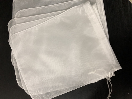 Sacchetto di filtro per il latte di noce con filo di trazione riutilizzabile e resistente