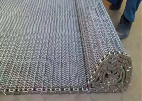 Fabbrica dell'alimento di Mesh Belt Stainless Steel For di spirale del commestibile