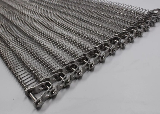 Tessi la catena Mesh Conveyor Belt Blanching Vegetables di acciaio inossidabile 201