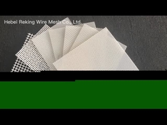 cintura a maglia a fori quadrati in poliestere