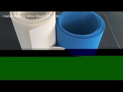 cintura a maglia a fori quadrati in poliestere