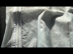 Borse da biancheria in nylon con cerniera a logo personalizzato